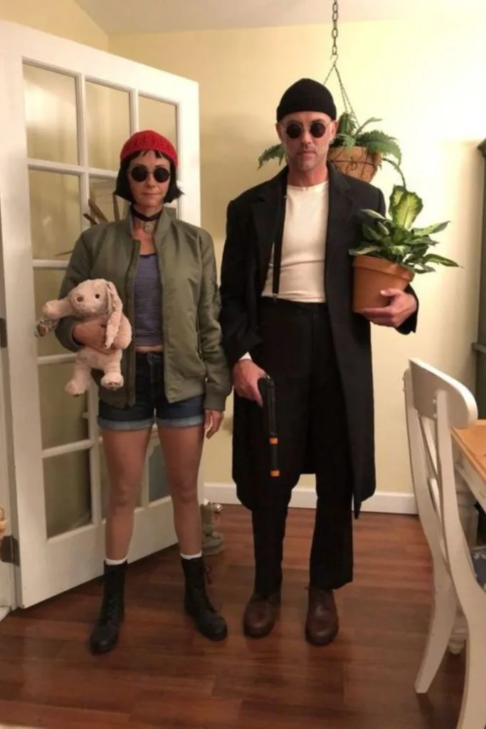 Mathilda and Leon Professional movie couples Halloween costume