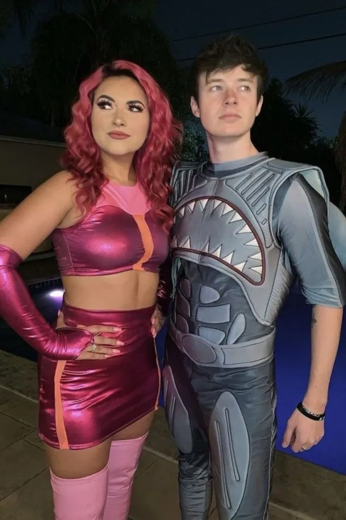 Sharkboy and Lavagirl couples Halloween costume