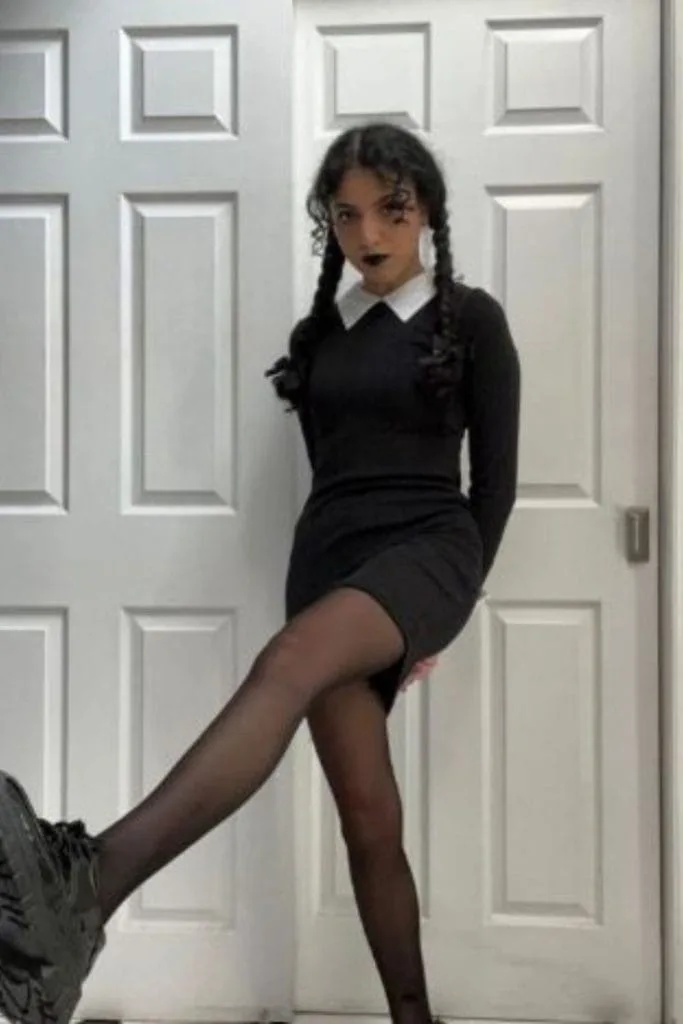 Wednesday Addams Halloween costume 