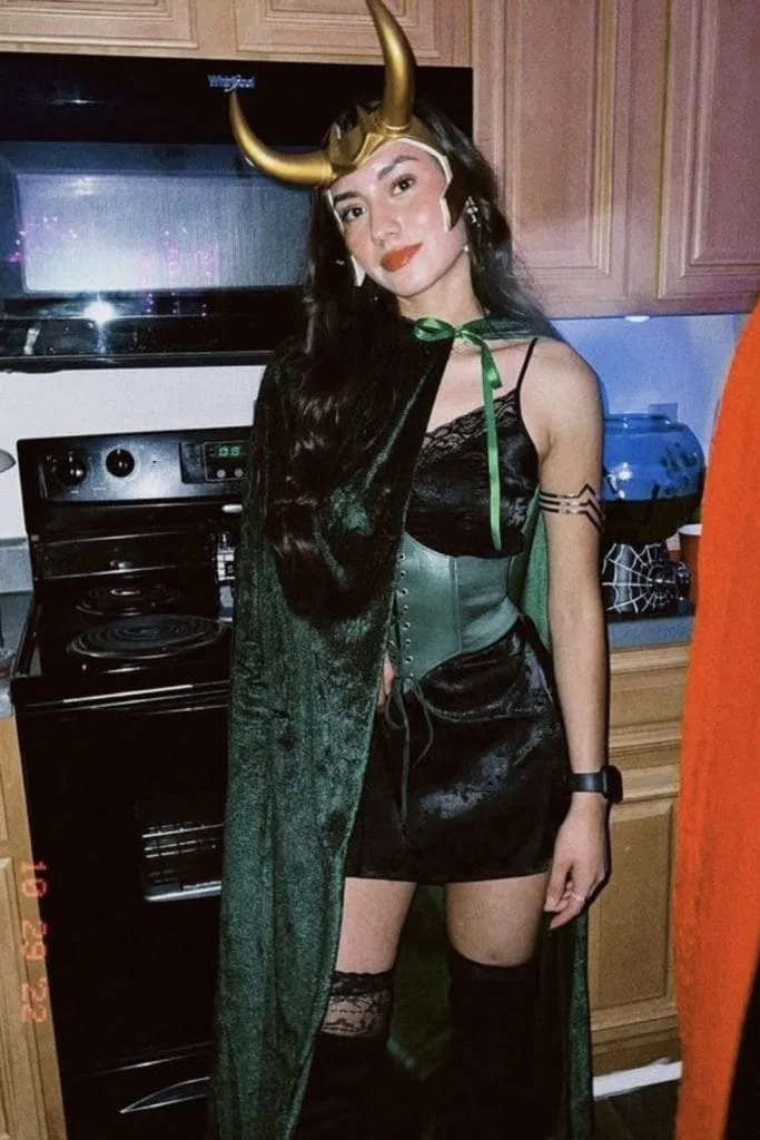Loki Halloween costume 