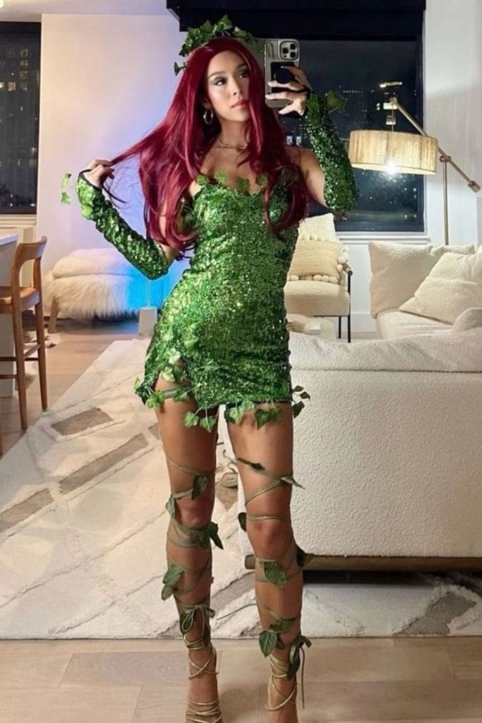 Poison Ivy Halloween costume 
