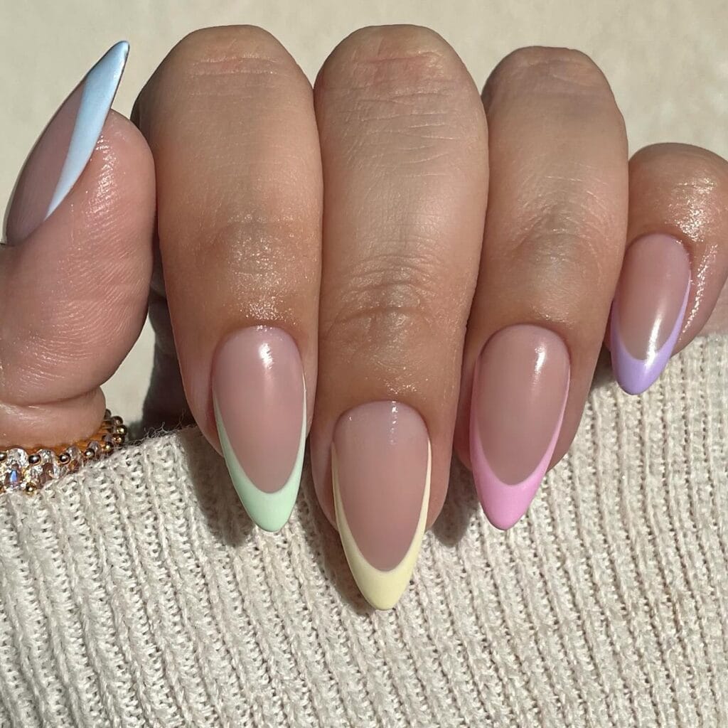 Pastel Rainbow French